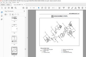 Isuzu AA-4BG1T, AA-6BG1 BB-4BG1T, BB-6BG1T Diesel Engine Workshop Manual - PDF DOWNLOAD