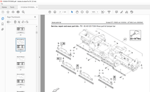Ammann STV 3500G sn 3102634 - AFT400-2 sn JG002642 Parts Manual - PDF