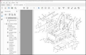 Gehl SL4640E (SN 310601 – 312900) &amp; SL5240E (SN 432500 and Before) Parts Manual 917291  PDF DOWNLOAD