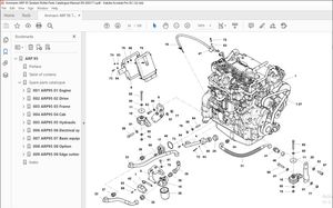 Ammann ARP 95 Tandem Roller Parts Catalogue Manual 3003171 PDF