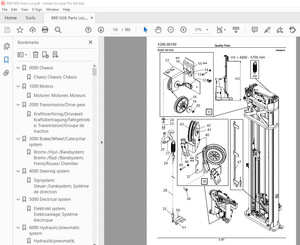 BT Prime Mover RRE160, RRE160C, RRE160E, RRE160EC Truck Parts Manual - PDF DOWNLOAD