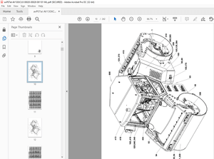 Ammann AV 130 X Tandem Roller Cummins Tier 3 Parts Manual 0029 PDF