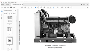 Volvo Penta 16 Liter(EMS2) Generrating Set And Industrial Engines Operators Manual_274308788 – PDF 