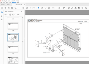 Terex TR100 Mining Truck (Cummins KTA-38C Powered) Parts Manual - PDF DOWNLOAD