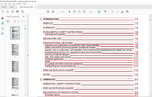 Cat Bucyrus RH 30F Hydraulic Excavator OPERATING INSTRUCTIONS MANUAL BI651484 – PDF DOWNLOAD
