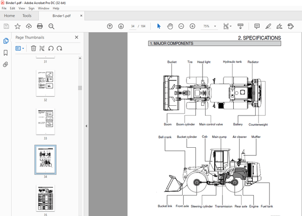 Hyundai HL730-9S Wheel Loader Operator’s Manual – PDF DOWNLOAD