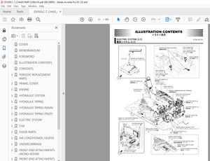 Hitachi 350LC-7 350LCN-7 Hydraulic Excavator Parts Manual PDD750-1-1 - PDF DOWNLOAD