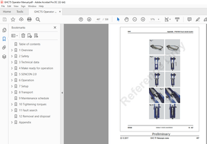 Manitowoc Crane Care GHC 75 Telescopic crane Operation manual – PDF DOWNLOAD