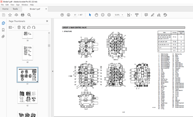 Hyundai R500LC-7 Crawler Excavator Service Manual 2023 - PDF