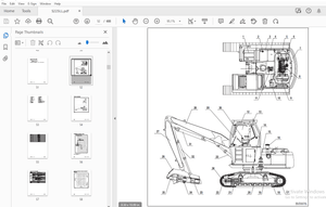 Daewoo Excavator Solar 225LL Shop Manual 023-00078E – PDF DOWNLOAD