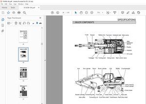 Hyundai R160W-9A Wheeled Excavator Operator’s Manual 2023 – PDF DOWNLOAD