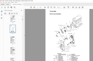 Daewoo Doosan Forklift GC15S-2, GC18S-2, GC20SC-2 Service Manuals SB4007E01A - PDF DOWNLOAD