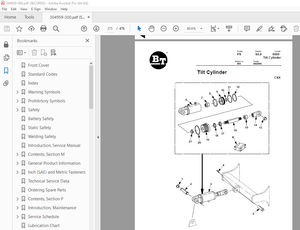 BT Prime Mover CSX10/20/30/40 WSX22/30/40 WRX30 Electric Walkie High Lifter Truck Parts Manual - PDF