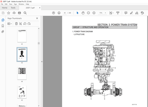 Hyundai Forklift 20/25/30/33DT-7 Service Manual 2023 – PDF DOWNLOAD