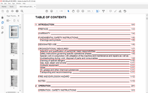 Cat Bucyrus RH 170 Hydraulic Excavator OPERATING INSTRUCTIONS MANUAL BI651489 – PDF DOWNLOAD