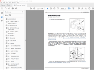 Sprinter 2007 Service Information Manual - PDF DOWNLOAD