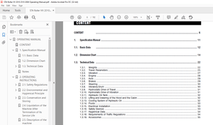 STA Roller VV 2010 and VV 2510 VIBRATORY ROLLERS ENGINE CUMMINS TIER II OPERATING MANUAL – PDF 