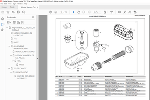Wacker Neuson Kompaktlader 701s 701sp Ersatzteilliste Manual – PDF DOWNLOAD