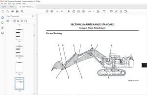 Hitachi EX1200-7 Hydraulic Excavator Workshop Manual WKAA90-EN-00 - PDF DOWNLOAD