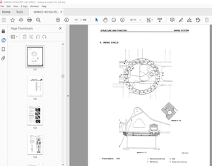 Komatsu PC150-3 PC150LC-3 Hydraulic Excavator Shop Manual SEBM021K0304 - PDF DOWNLOAD