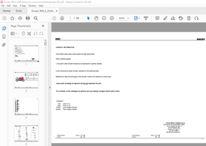 Ducati 999S 2004 Parts Manual 915.1.177.1B - PDF DOWNLOAD 