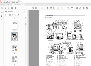 Hyundai HW140A Wheeled Excavator Operator’s Manual 2023 – PDF DOWNLOAD