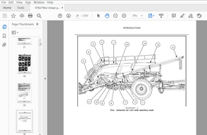 New Holland Air Cart P2350, P3440, P3550, P4460, P4580, P4760, P4950 Service Manual