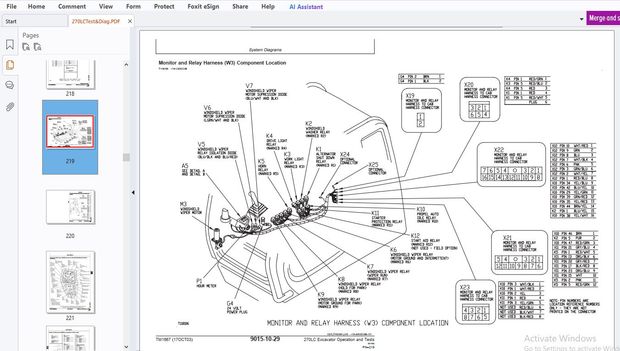 John Deere 270LC Excavator Operation &amp; Test Technical Manual TM1667 – PDF DOWNLOAD