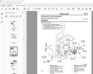 Mitsubishi 2006 Lancer Evolution Service Manual (Vol 1 &amp; 2) – PDF DOWNLOAD