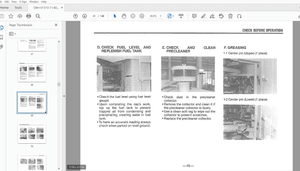 Kawasaki 80ZII Shovel Loader(WITH CUMMINS 6CT8.3 ENGINE) Operation &amp; Maintenance Manual  - PDF