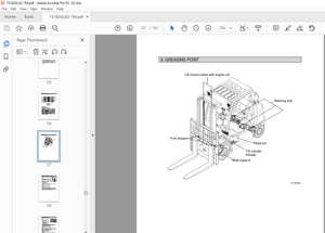 Hyundai 15/18/20L-7M 15/18/20G-7M Forklift Operator’s Manual 2023 - PDF  DOWNLOAD
