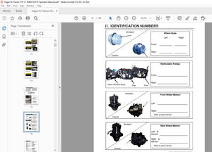 Hagie Hi-Tractor STS 12 Sprayer Operator’s Manual 493417 – PDF DOWNLOAD