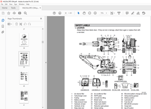 Hyundai HX235LCRT3 Crawler Excavator Operator’s Manual 2023 – PDF DOWNLOAD
