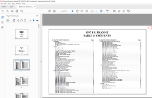 Thomas Built BUSES ER-TRANSIT 1997 ELECTRICAL WIRING MANUAL TBB85410193  -PDF DOWNLOAD