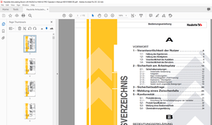 Haulotte Forklift HA20 LE – HA20 LE PRO HA61 LE – HA 61 LE PRO Bedienungsanleitung- PDF DOWNLOAD