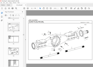 Terex TA35 Articulated Truck (Detroit Diesel Series 60 Powered) Parts Manual - PDF DOWNLOAD