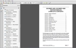 New Holland Boomer 4055, 4060 Tractor Service Manual (84270070)