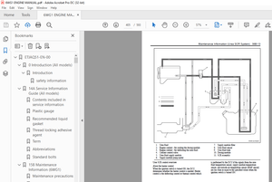 Hitachi 6WG1 Stage V Exhaust Emission Standards Technical Engine MANUAL PN:ETJAQ51 - PDF DOWNLOAD