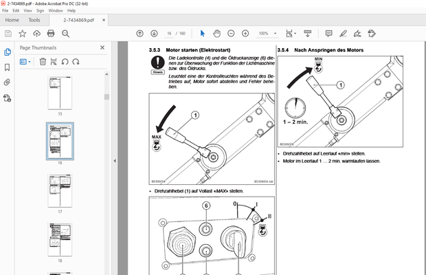 Bobcat RP49.20 RP59.20 Reverse Plate Operation &amp; Maintenance Manual 7434869 - PDF