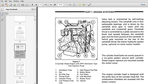 New Holland Tractor Loader 345C 445C 545C Service Repair Manual (40034530) - PDF DOWNLOAD
