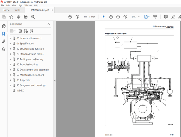 Komatsu PLANTER D61EM-23M0 Repair Service Manual SEN06814-01 - PDF DOWNLOAD