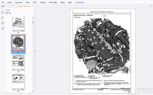 John Deere Powertech 6.8L OEM Diesel Engines Final Tier 4Stage IV Platform Component Technical Manua