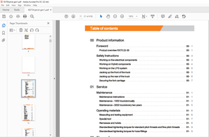 Still RX70-22 RX70-25 RX70-30 RX70-35 Diesel LPG Forklift Trucks Workshop Manual 171866 – PDF DOWNLO