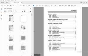 Hyundai Forklift HLF20/25/30-5 HLF20/25/30C-5 Service Manual – PDF DOWNLOAD