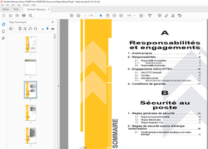 Haulotte Forklift HT28 RTJ O – HT28 RTJ O SW Manuel de maintenance – PDF DOWNLOAD