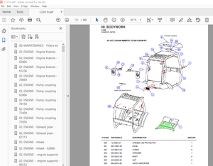 AUSA C 250 H Forklift Parts Manual - PDF DOWNLOAD