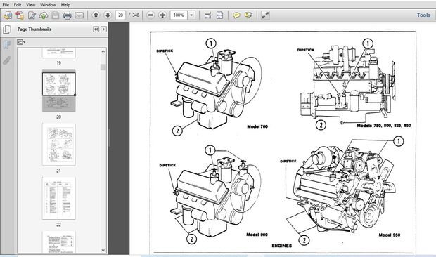 New Holland Versatile Series 2 Tractors 700 750 800 825 850 900 &amp; 950 Service Manual (40070060) – NH