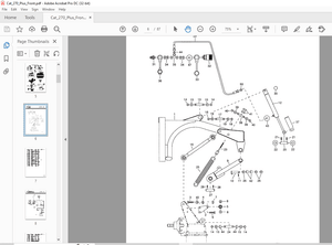 Pottinger Tractor Mower CAT 270 plus front CAT 270 front Spare parts list Manual – PDF DOWNLOAD