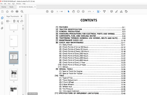 Kubota Tractor B1700, B2100, B2400 Workshop Manual – PDF DOWNLOAD