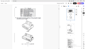 Epson Terminal Printer LQ-570 LQ-1070 Service Manual - PDF DOWNLOAD